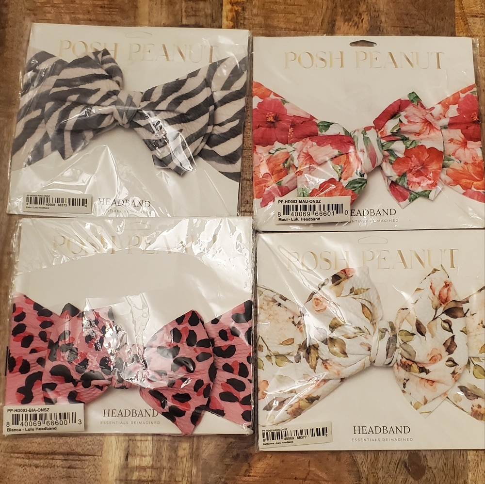 NEW Posh Peanut headwraps